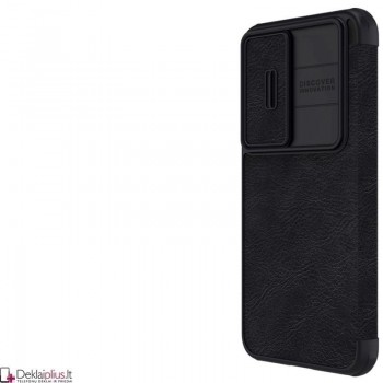 Nillkin Qin Pro odinis atverčiamas dėklas - juodas (Samsung S23 Plus) Nillkin Qin Pro odinis atverčiamas dėklas - juodas (Samsung S23 Plus)